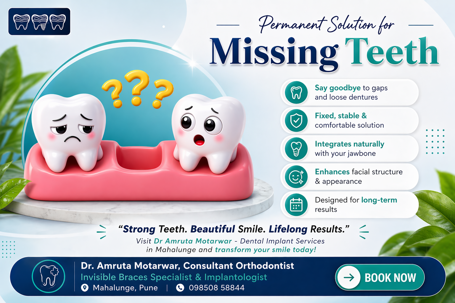 Best dental implant services in Mahalunge