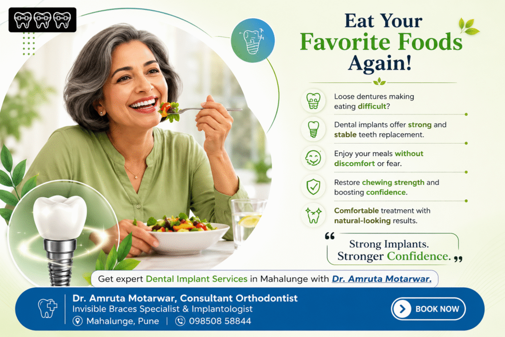 Best dental implant services in Mahalunge