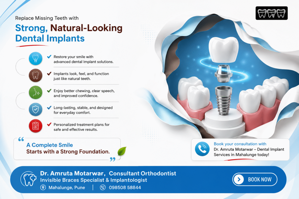 Best dental implant services in Mahalunge