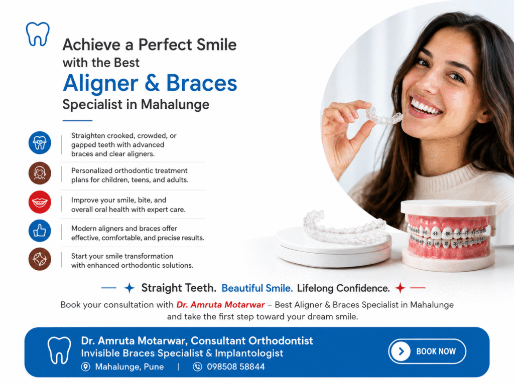 Invisalign clear aligner in Mahalunge